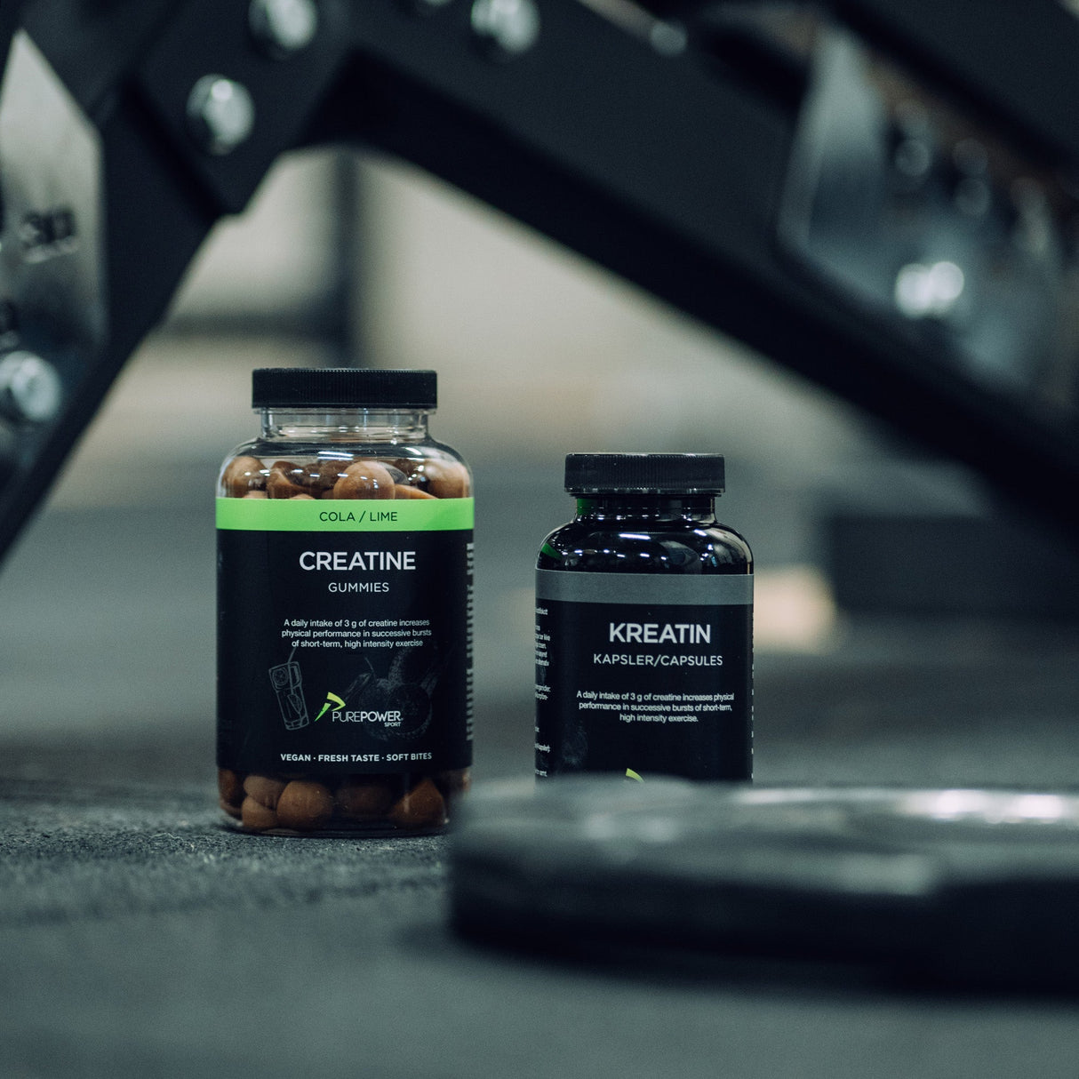 Kreatin Vingummi Cola/Lime 120 stk.