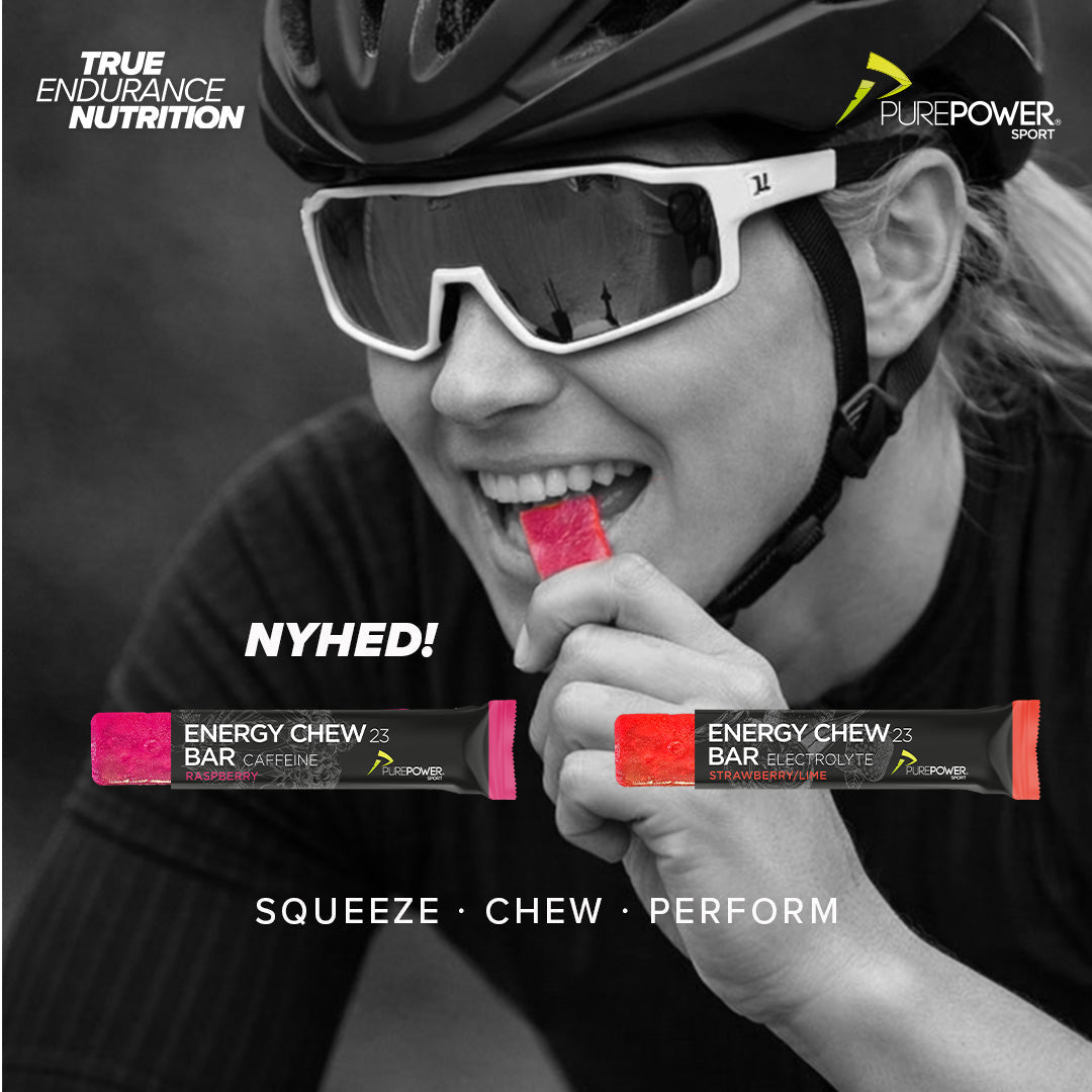 Energy Chew Bar Koffein Raspberry 30 g