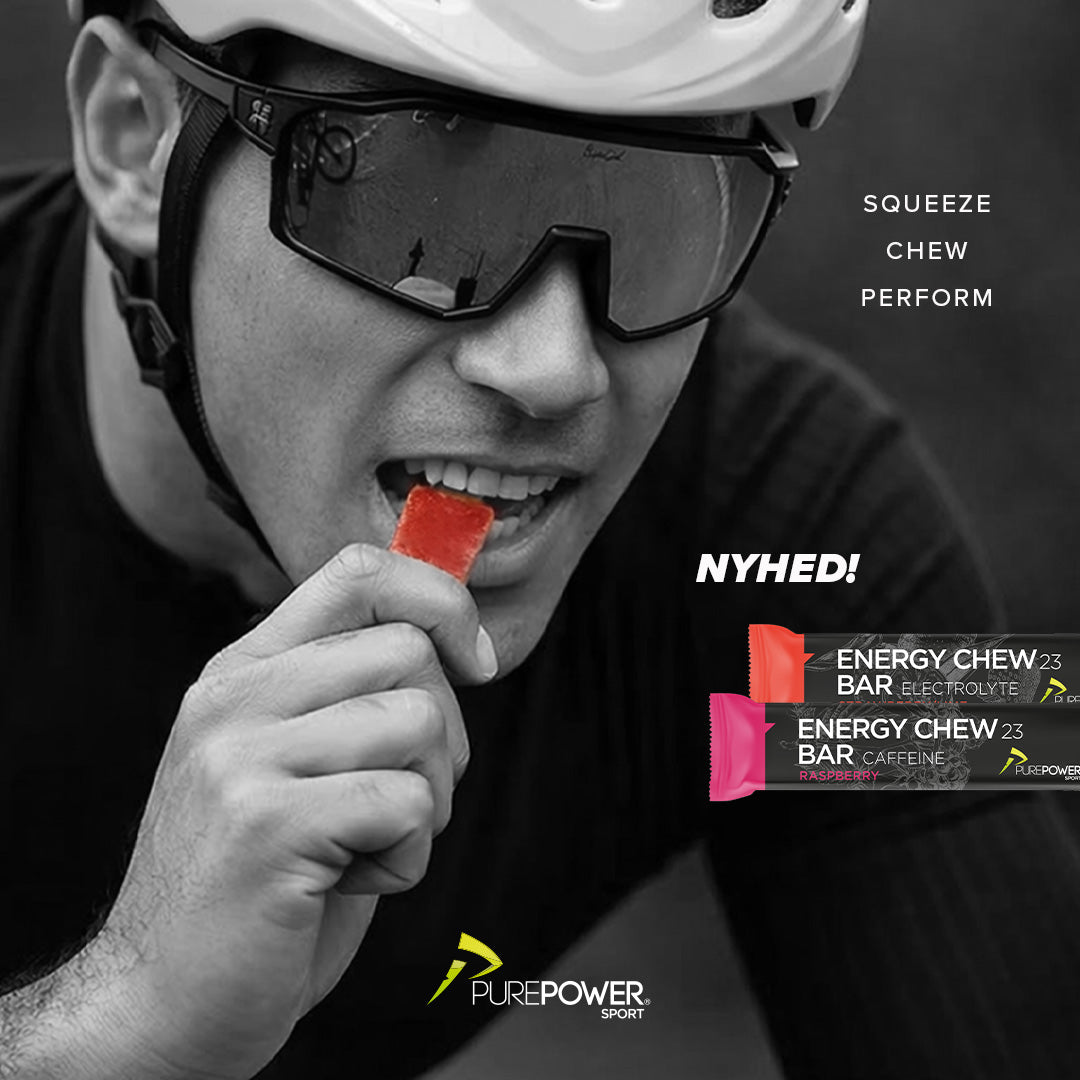 Energy Chew Bar Koffein Raspberry 30 g
