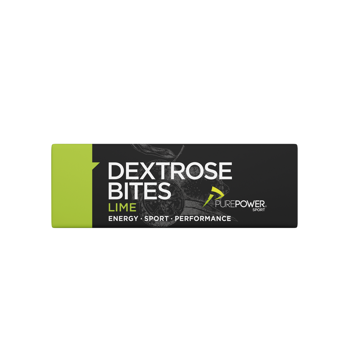Dextrose Bites Lime 12 x 14 stk