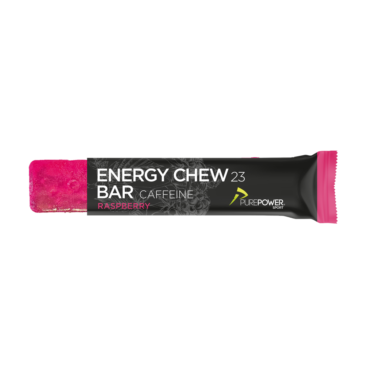 Energy Chew Bar Koffein Raspberry 30 g