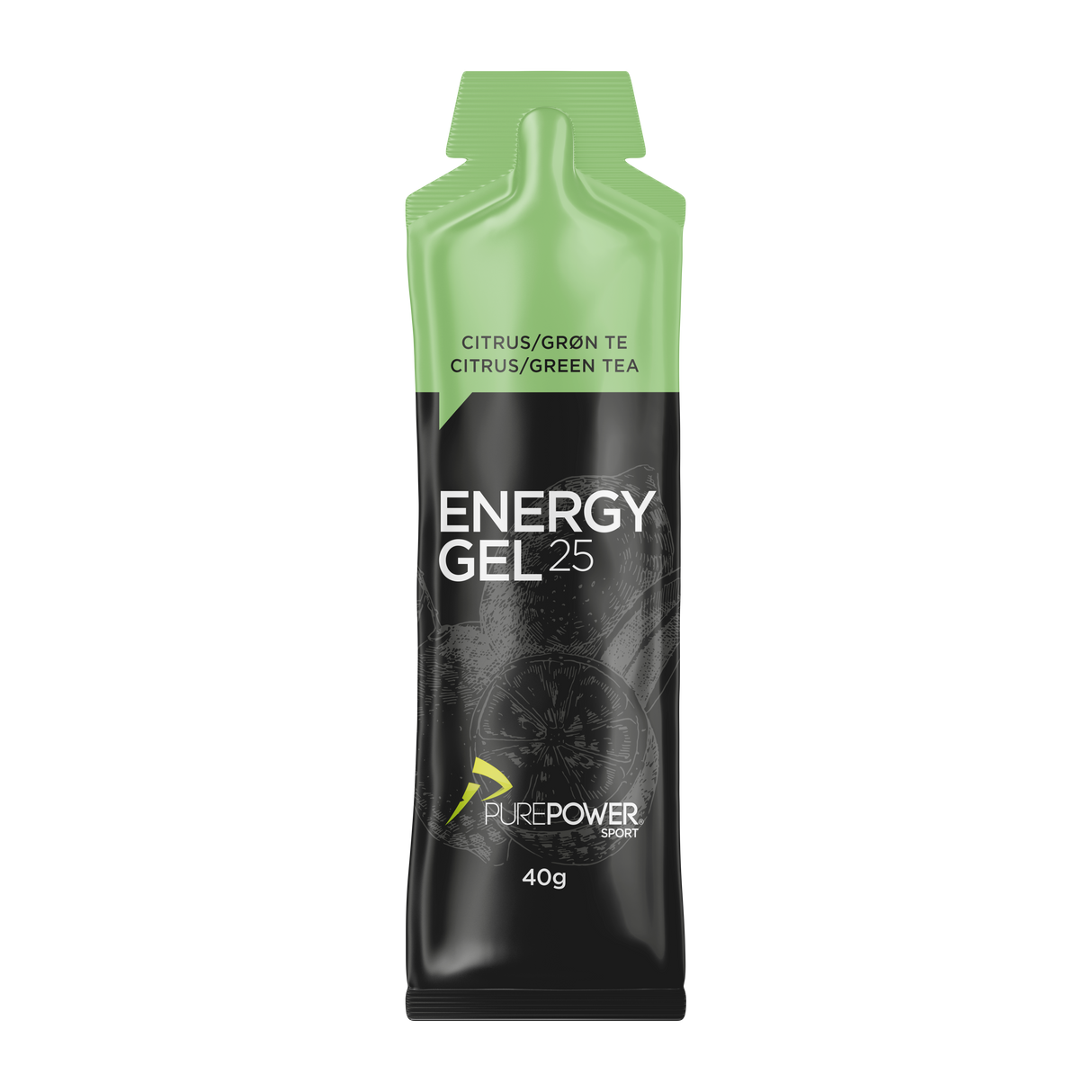 Energy Gel Citrus-/Grøn Te 40 g