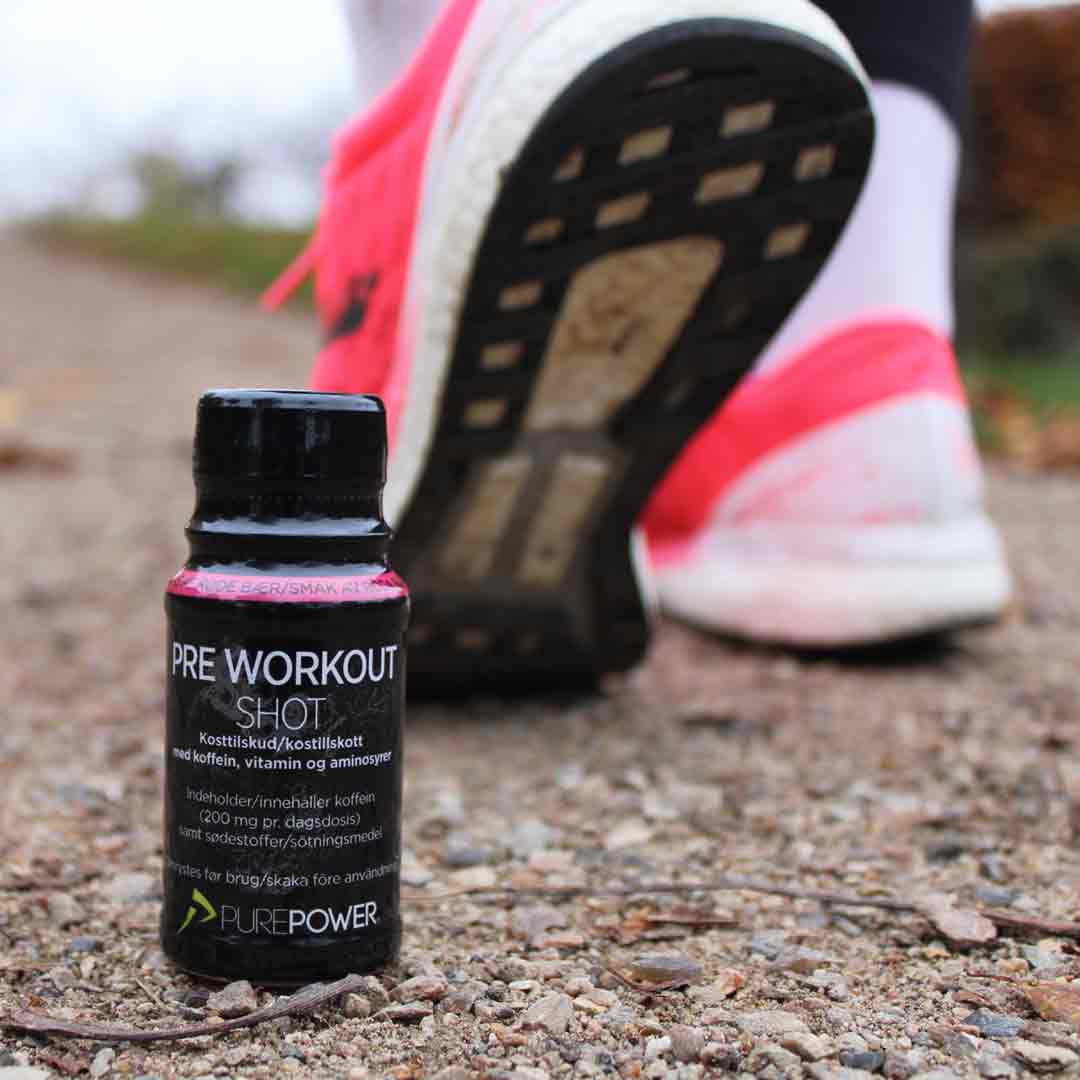 Pre-Workout shot (PWO) Røde bær 12x60 ml