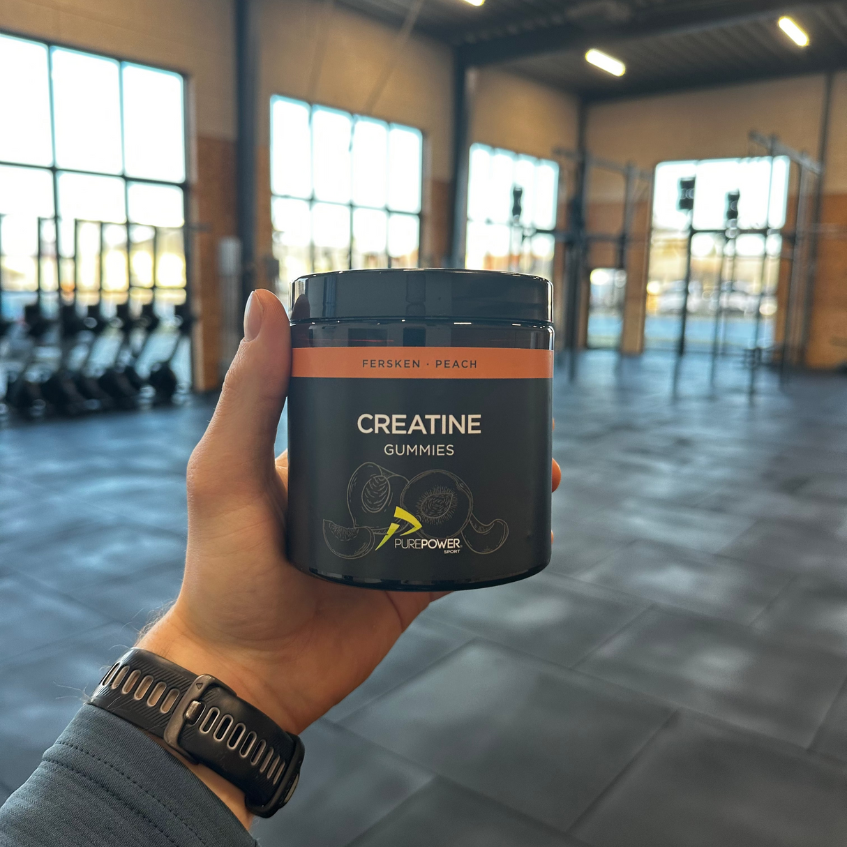 Creatine Gummies Peach 60 stk.