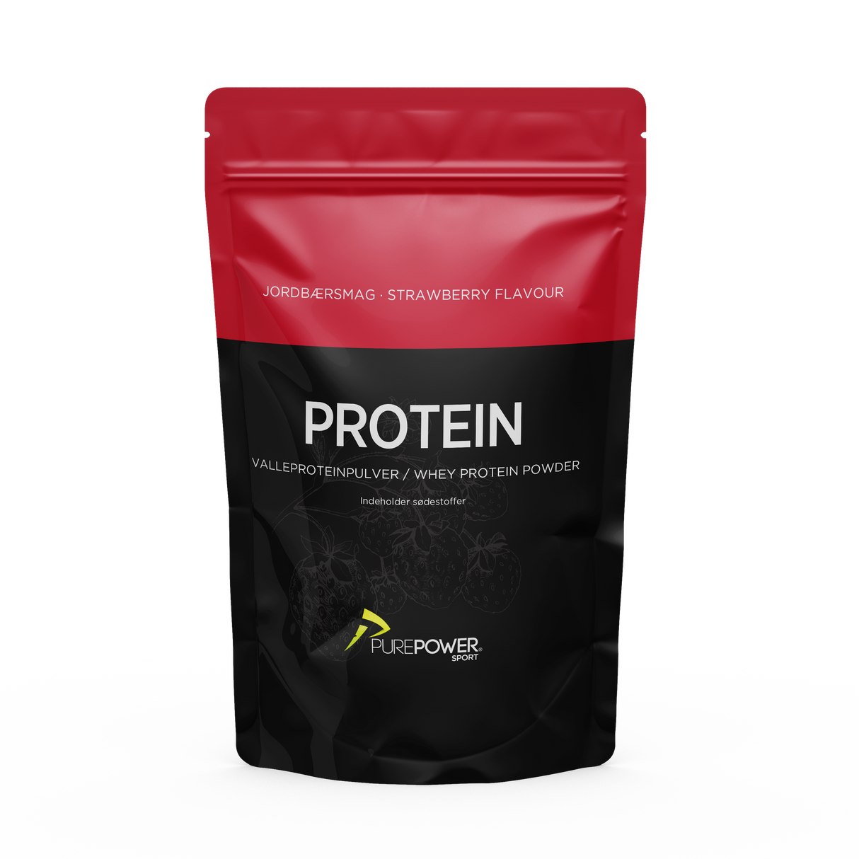 Valleprotein Jordbær 400g