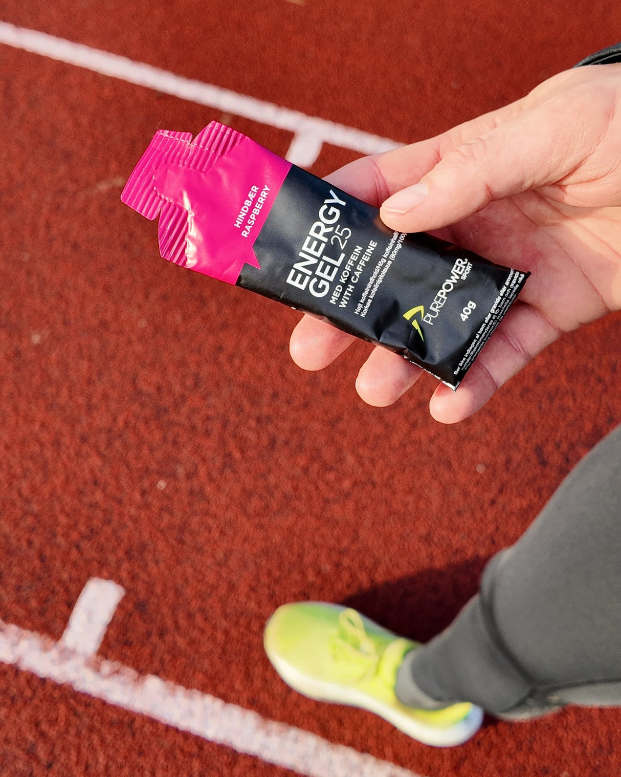 Energy Gel Koffein Hindbær 40 g