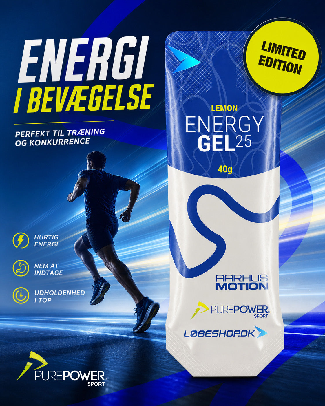 BACH Energy Gel Lemon