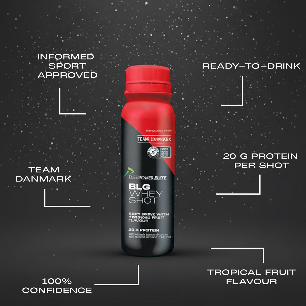 Elite BLG Whey Shot 12 x 100ml