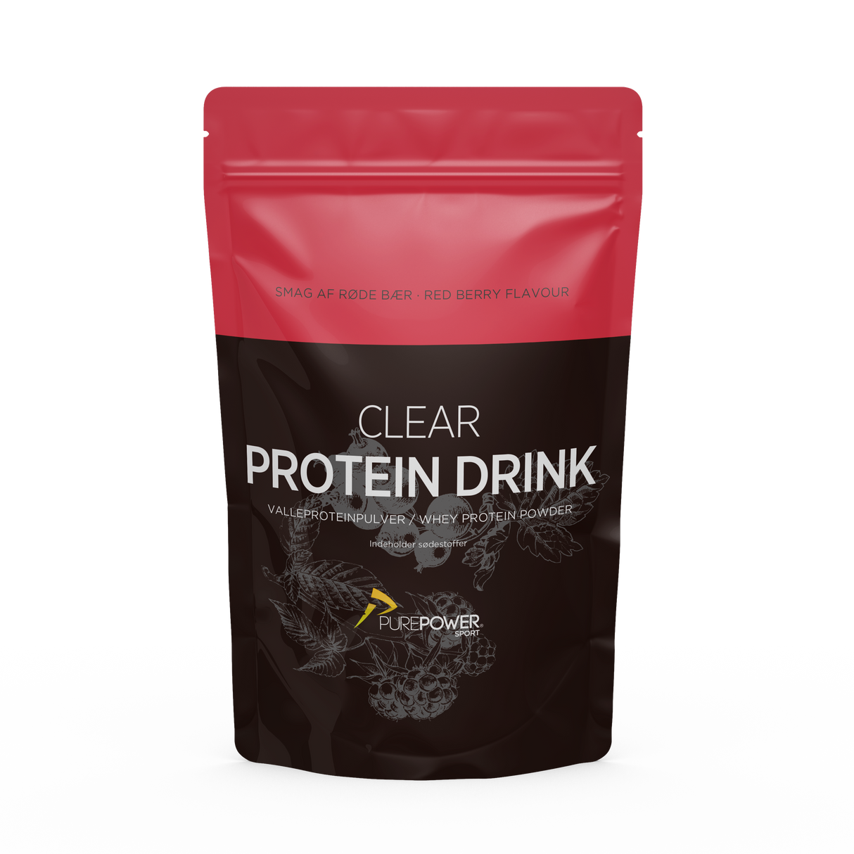 Clear Protein Drink Røde Bær 400 g