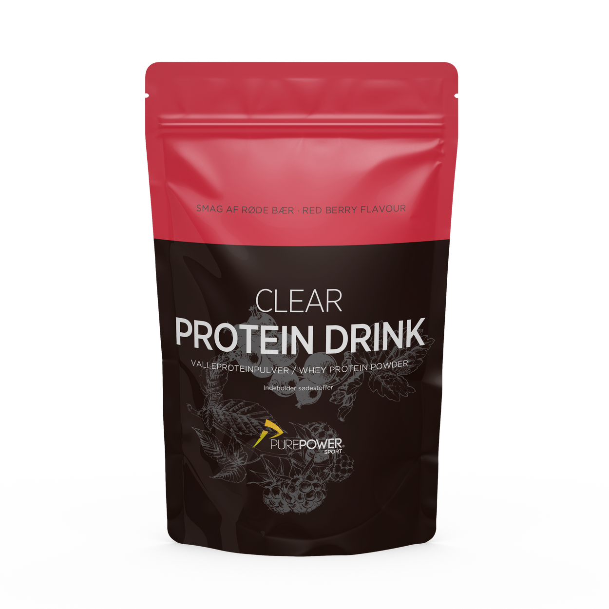 Clear Protein Drink Røde Bær 400 g