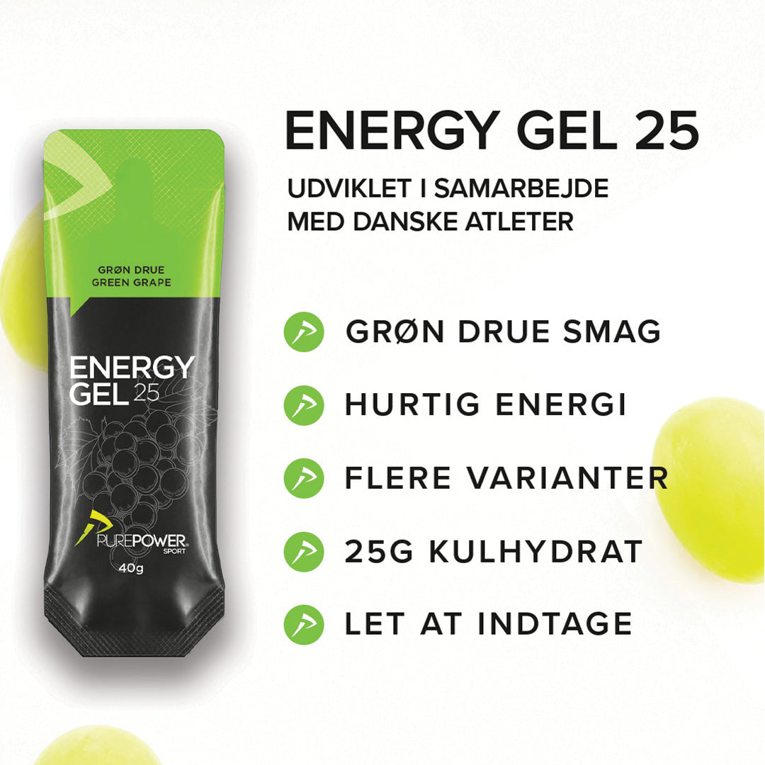 Energy Gel Grøn Drue 40 g