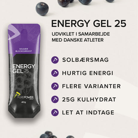 Energy Gel Solbær 12 x 40 g