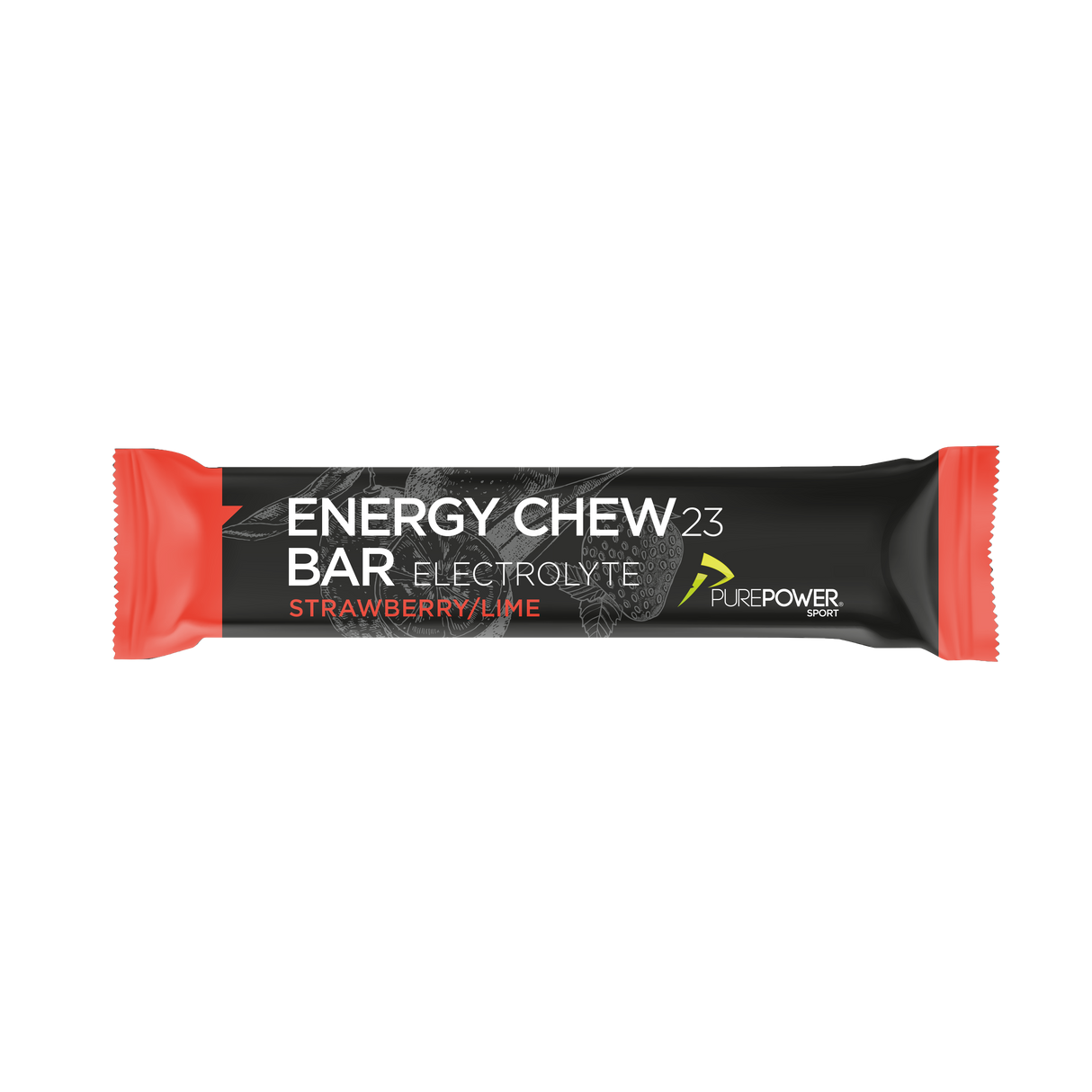 Energy Chew Bar Electrolyte Jordbær/Lime 30 g