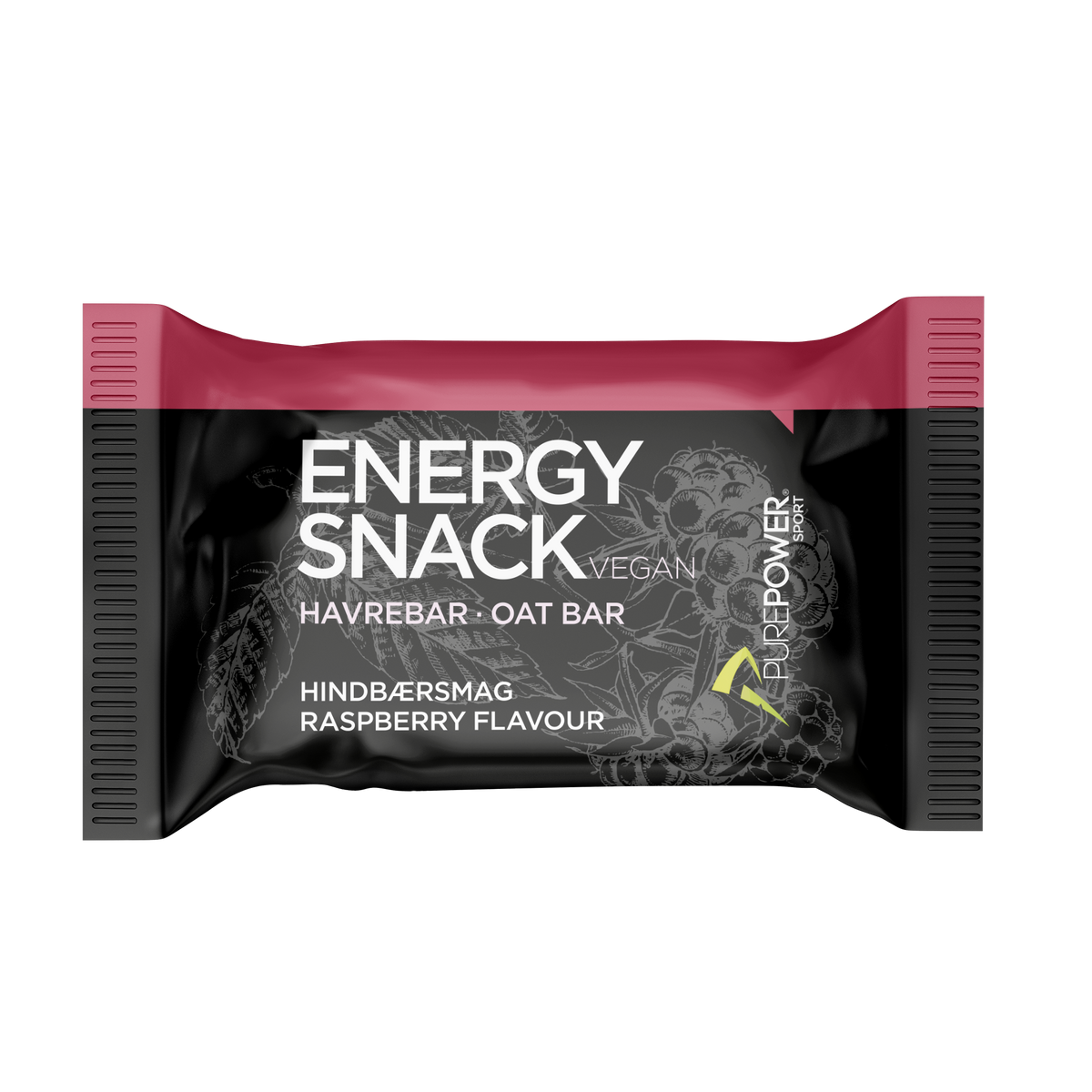 Energy Snack Hindbær 60 g