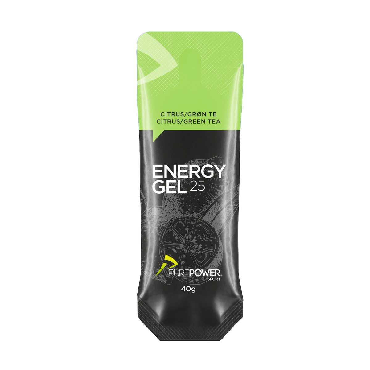 Energy Gel Citrus-/Grøn Te 40 g