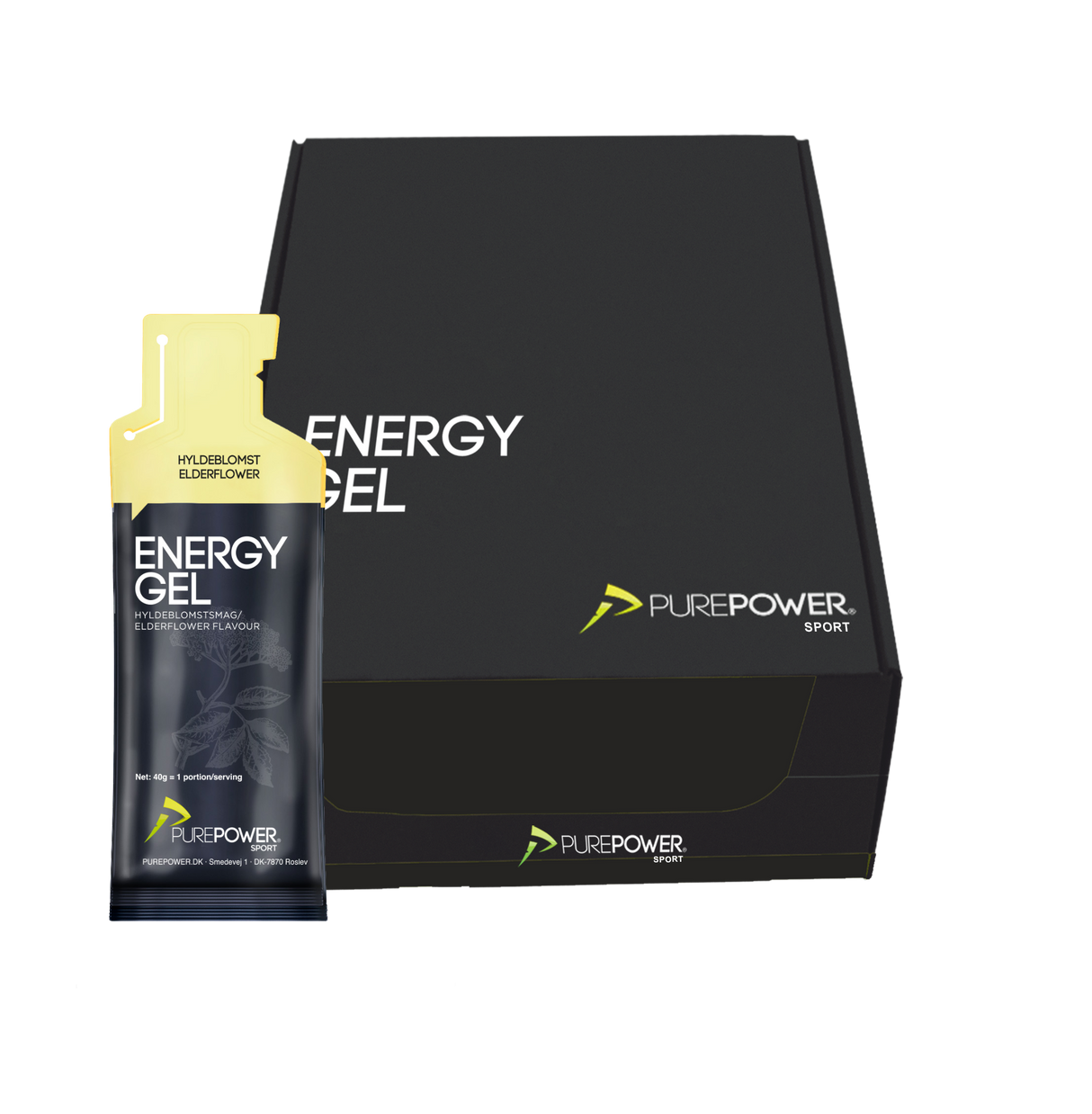 Energy Gel Hyldeblomst 12x40 g