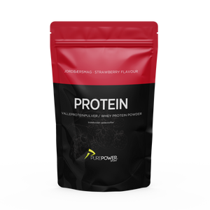 Valleprotein Jordbær 400 g