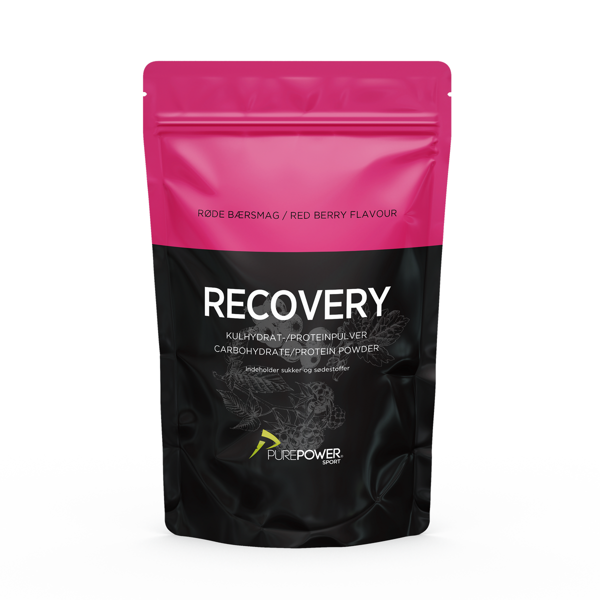 Recovery Røde Bær 400 g – PurePowerAtleter