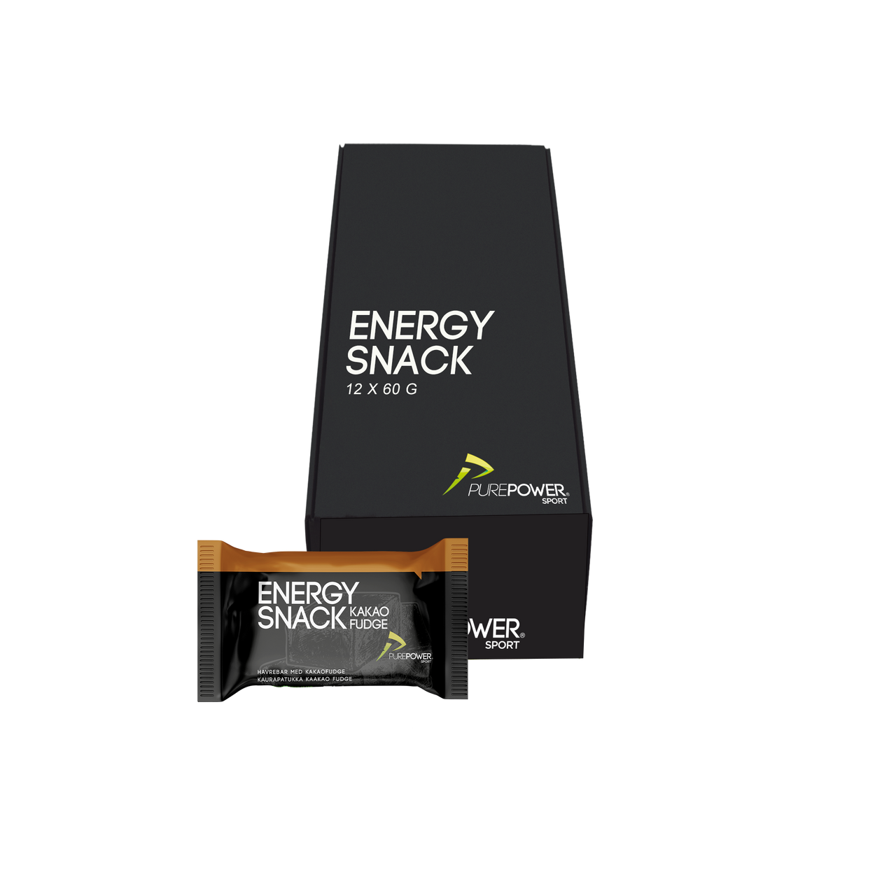 Energy Snack Kakao Fudge 12x60 g