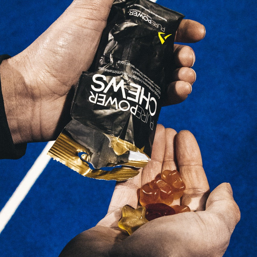 PurePower Chews Frugtmix 12x40 g