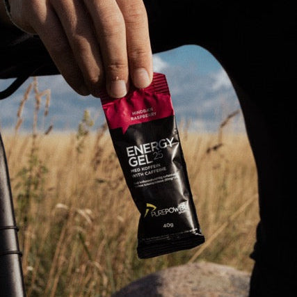 Energy Gel Koffein Hindbær 40 g